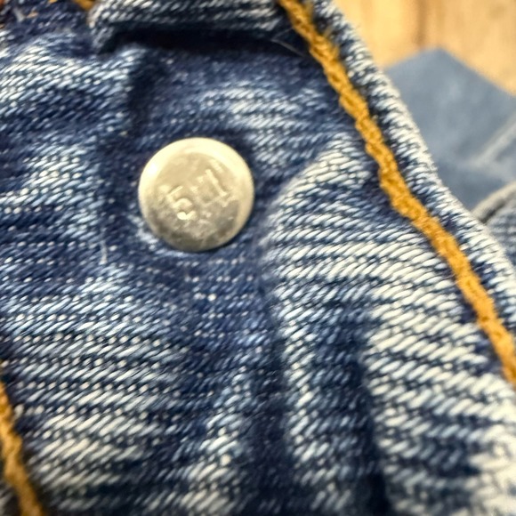 Vintage Levi's 550 Relaxed Fit Taper Jeans Sz 16 Reg M Women's USA White Tab 90s - Picture 8 of 8